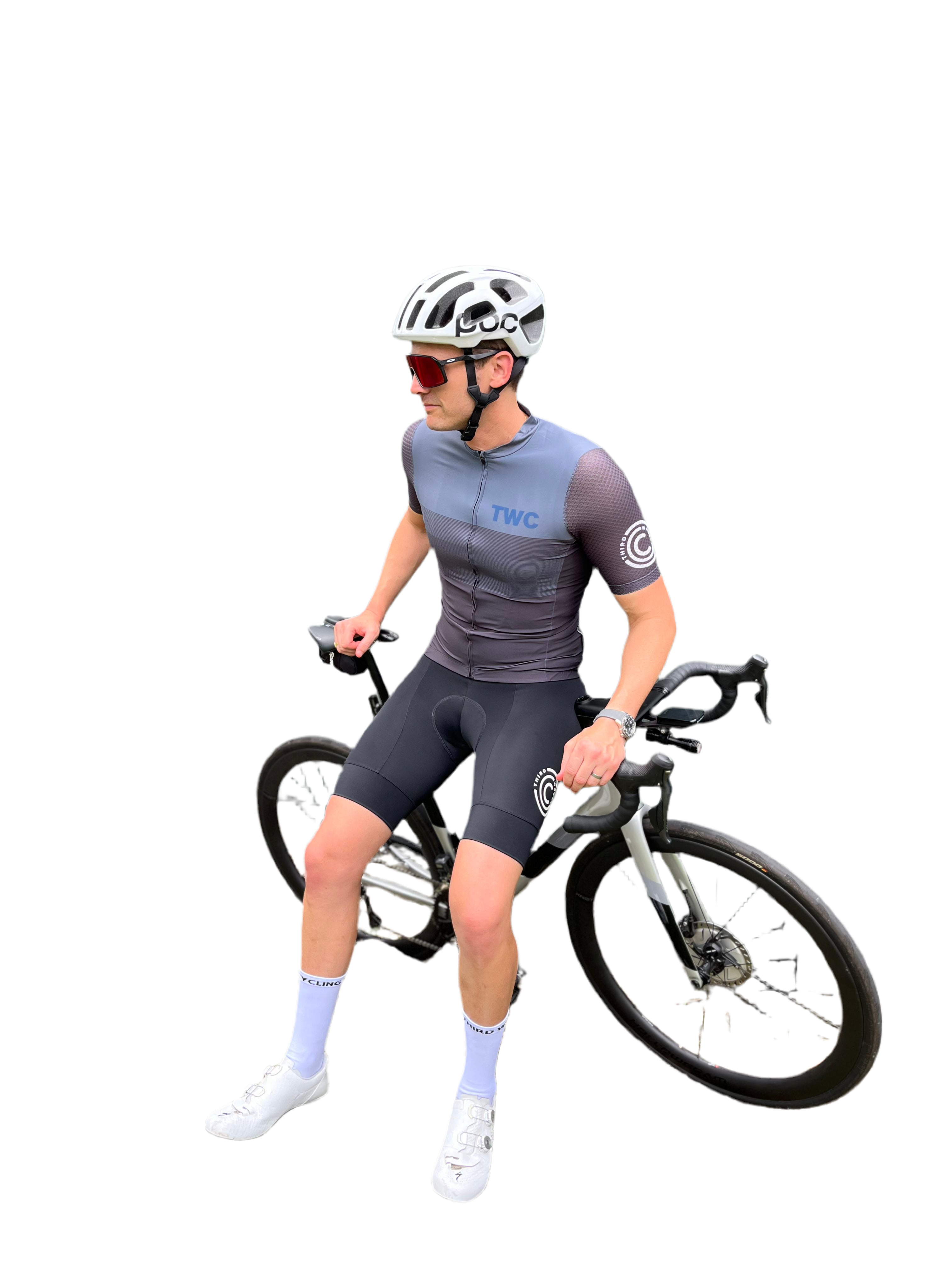 Slate Cycling Jersey (1xL)