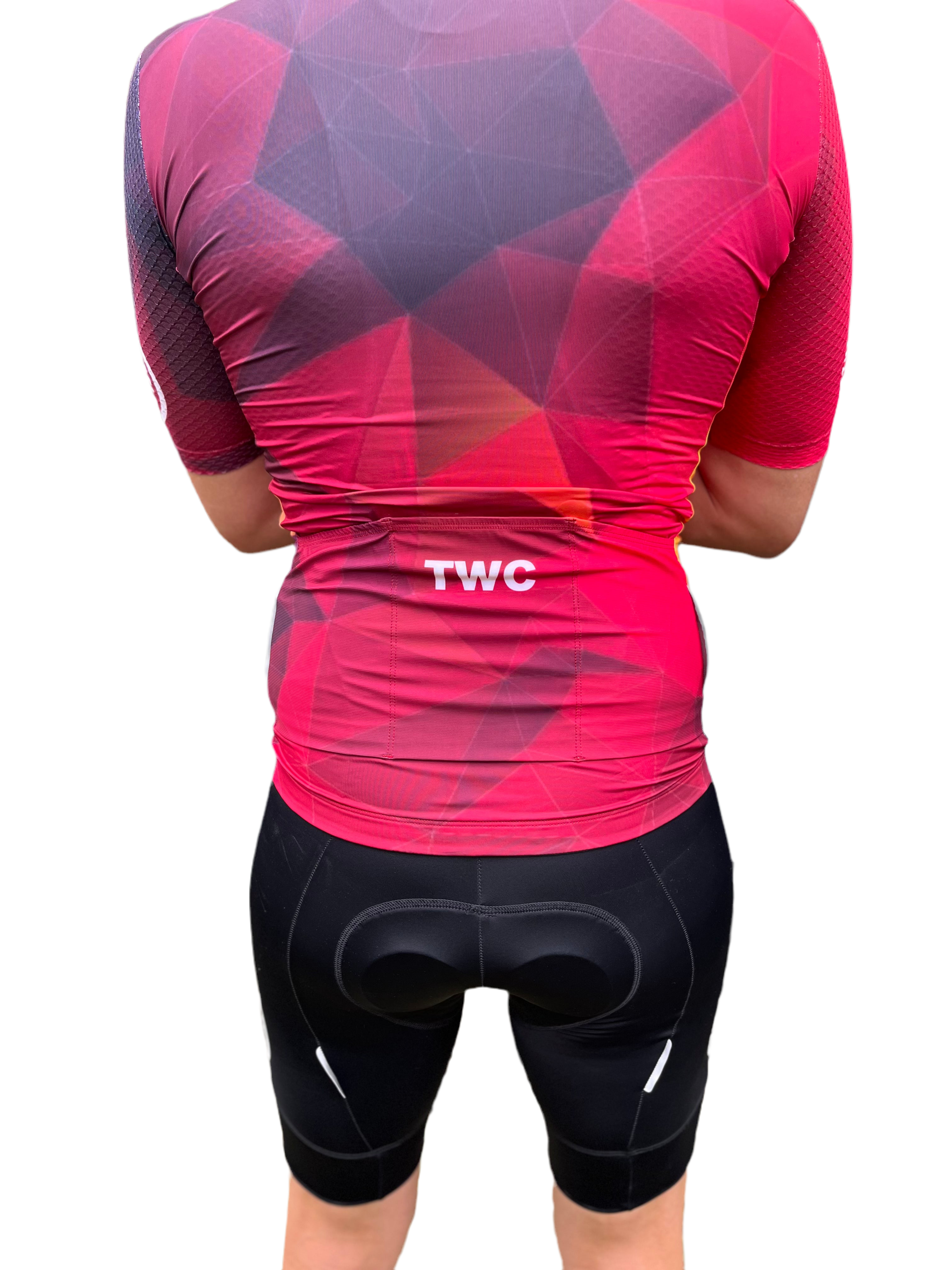 Fire Diamonds Cycling Jersey (1xXS)