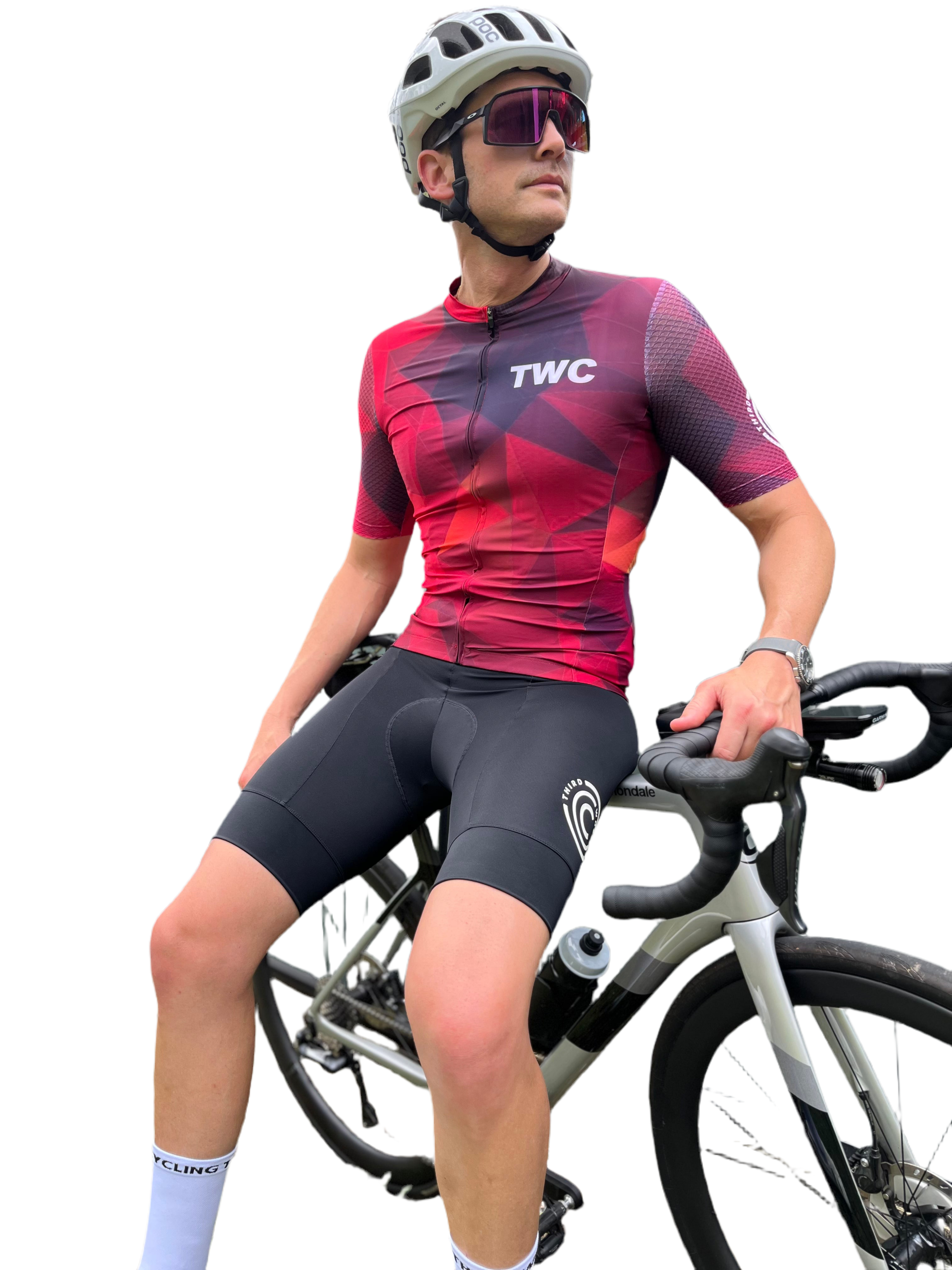 Fire Diamonds Cycling Jersey (1xXS)