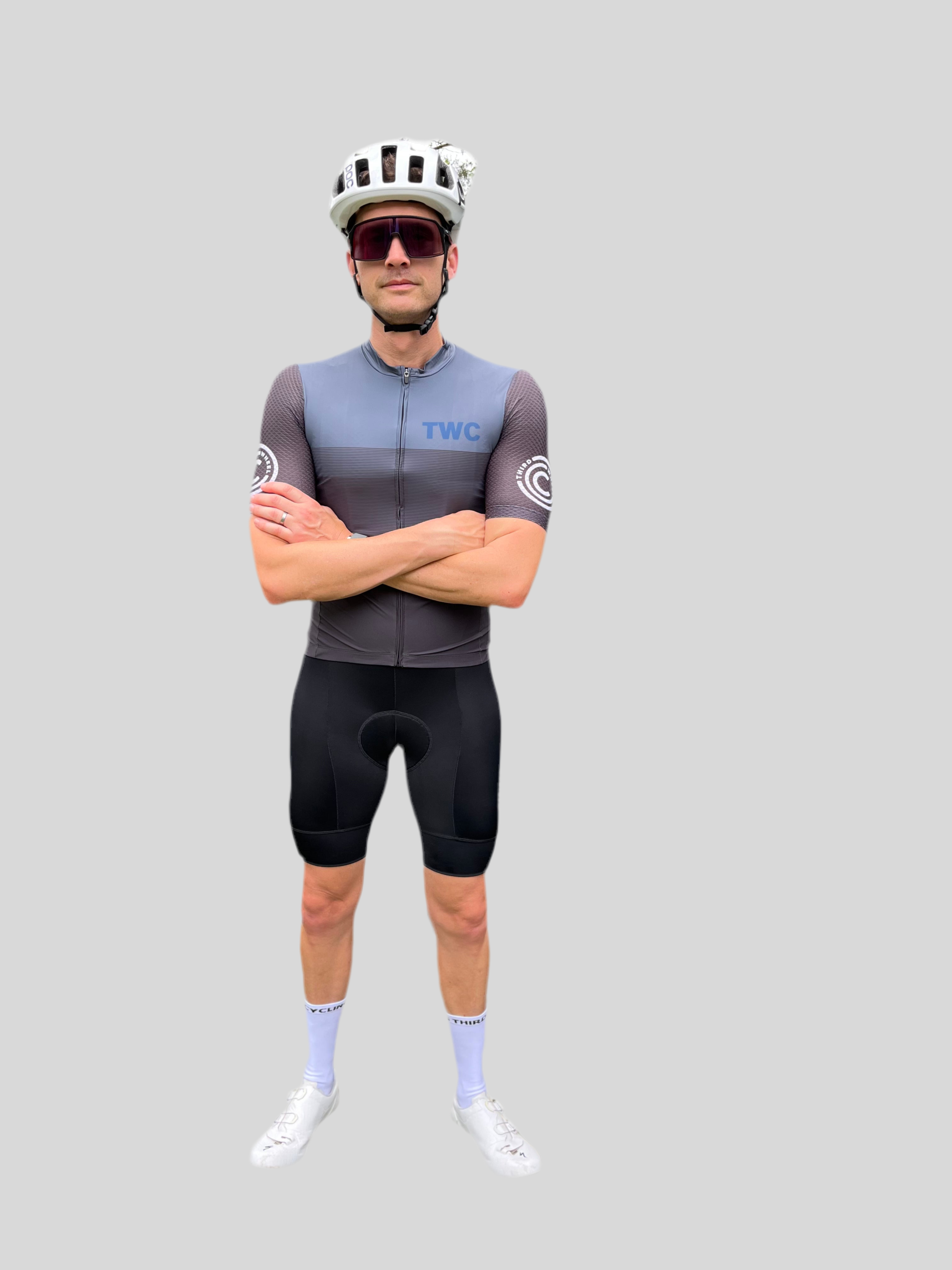 Slate Cycling Jersey (1xL)