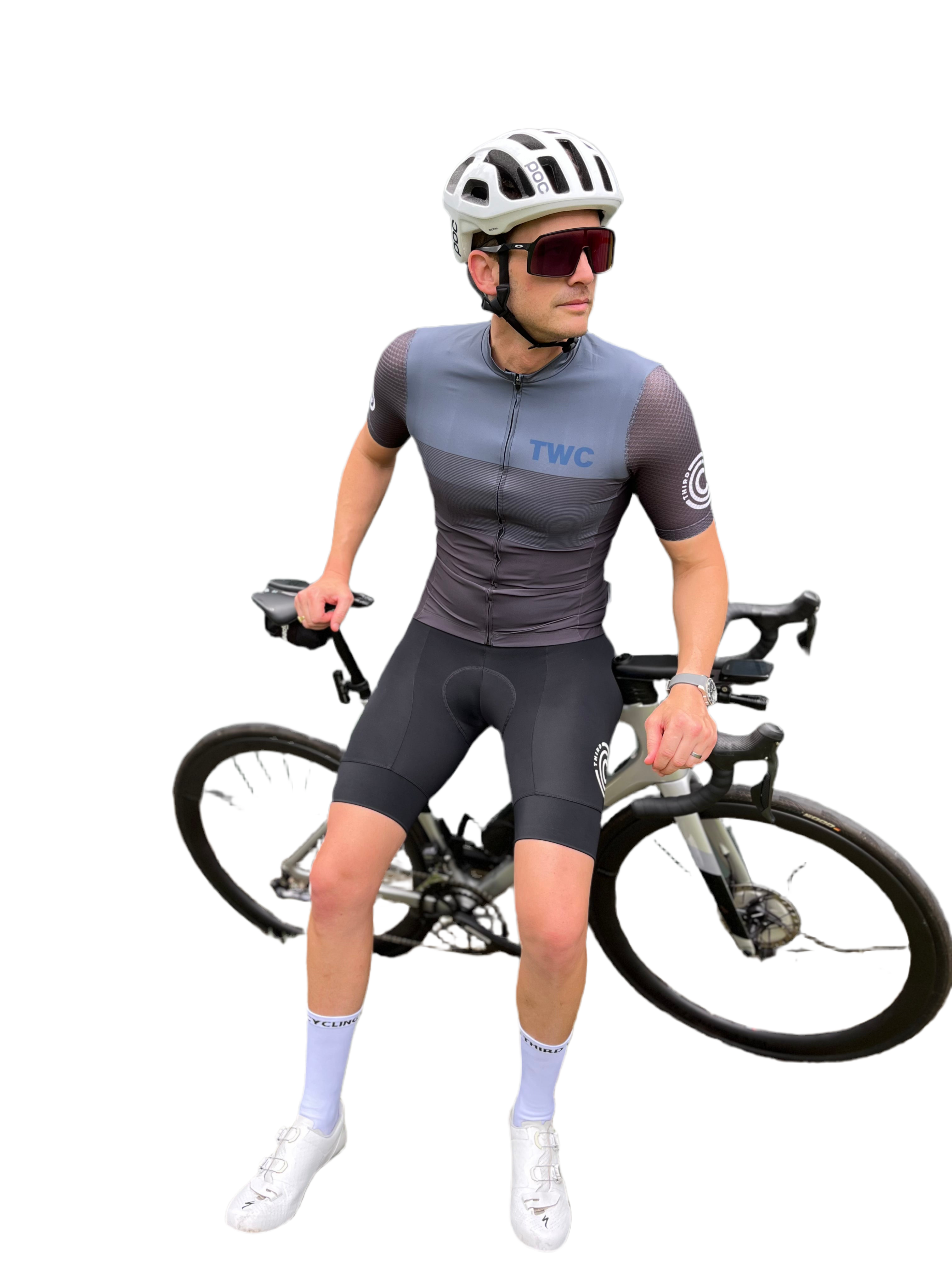 Slate Cycling Jersey (1xL)