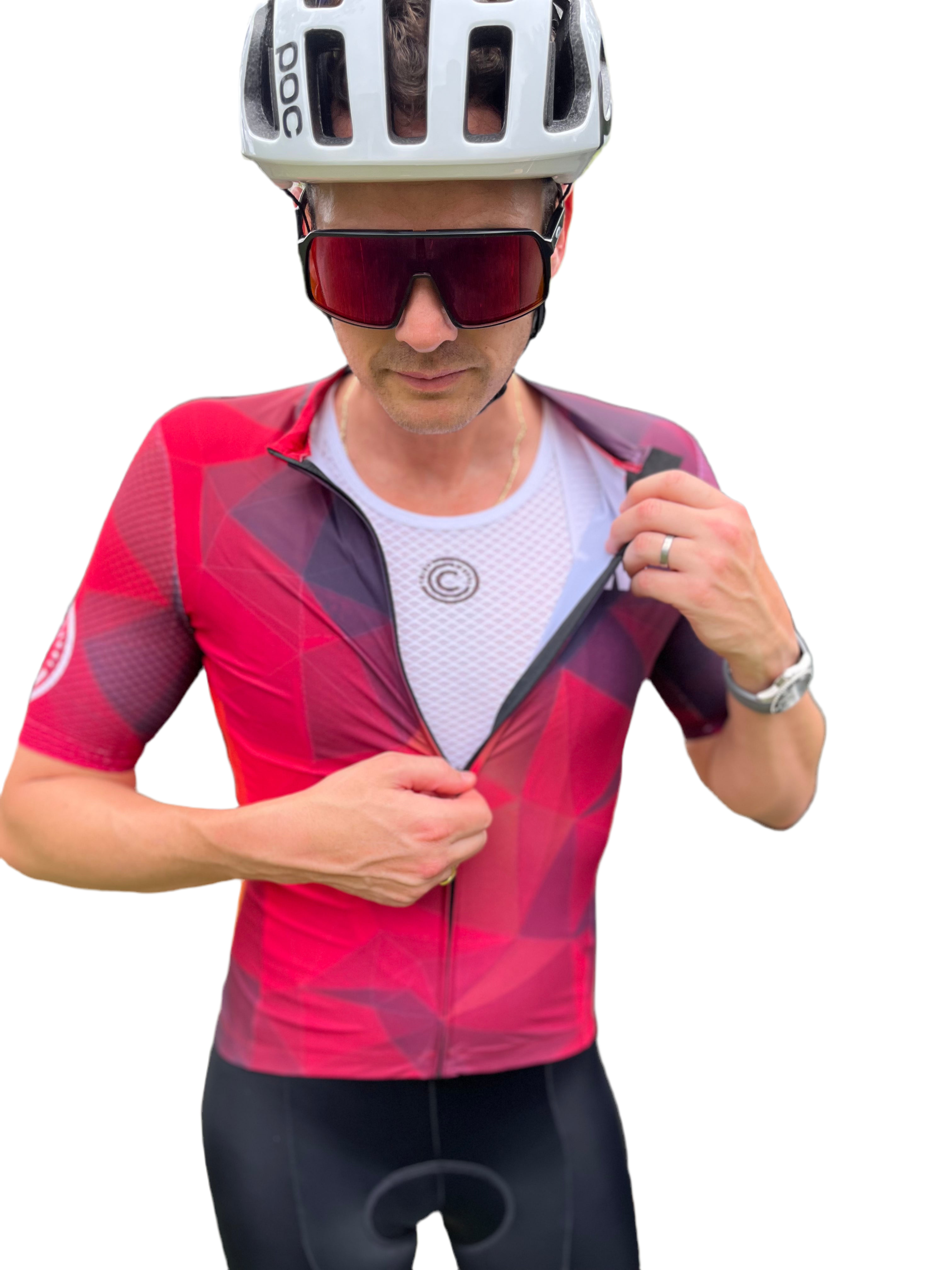 Fire Diamonds Cycling Jersey (1xXS)