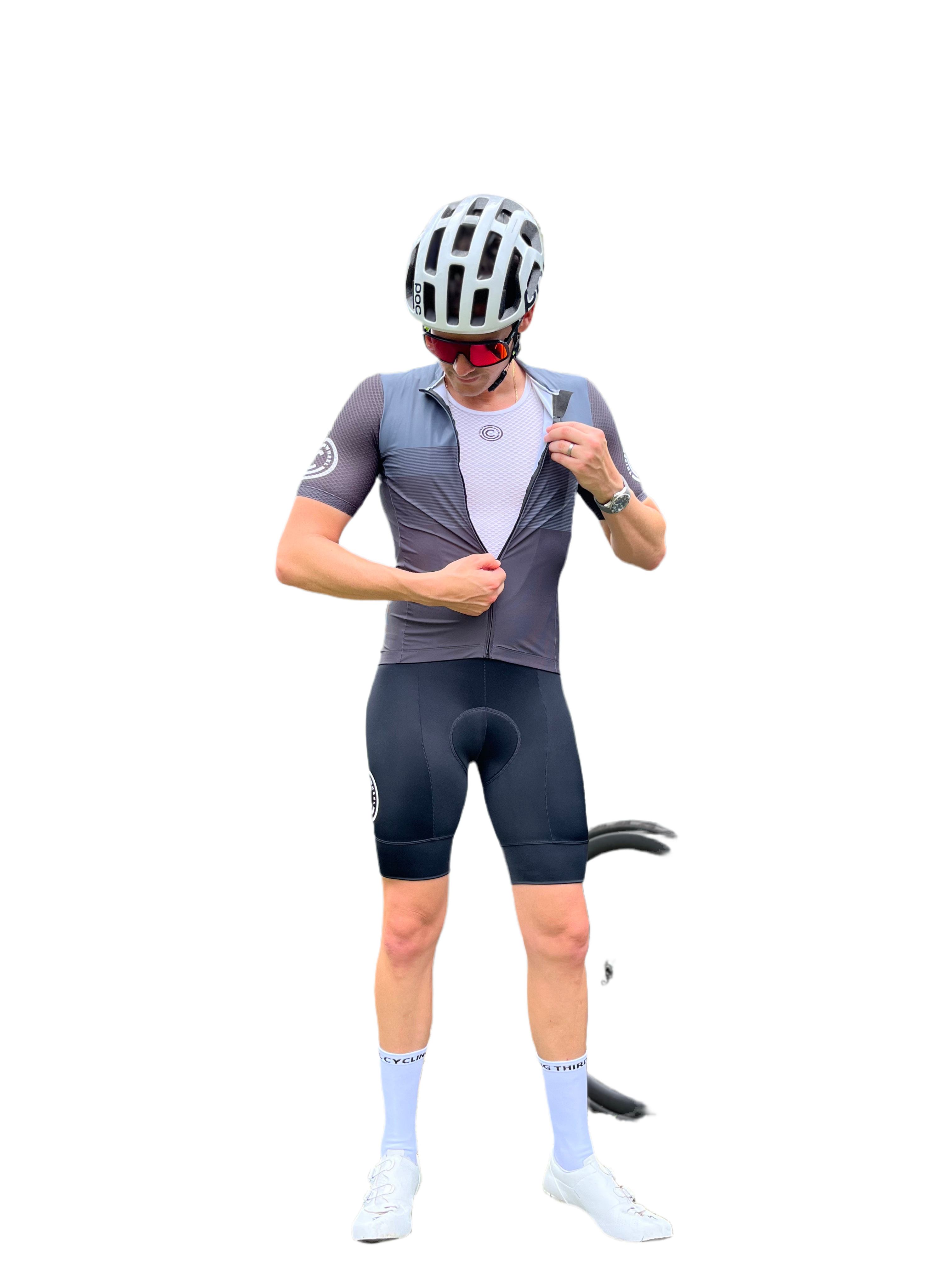 Slate Cycling Jersey (1xL)