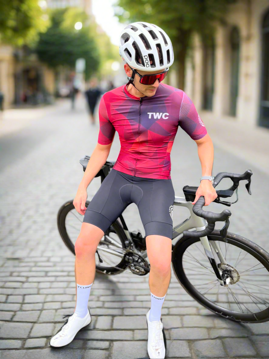 Fire Diamonds Cycling Jersey (1xXS)