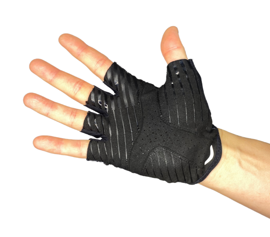 TWC Black Cycling Gloves