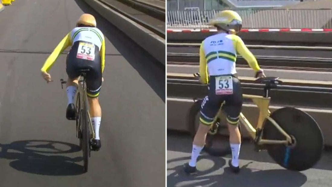Grace Brown Forced to Abandon Brand-New Gold Bike in Tour de France Time Trial