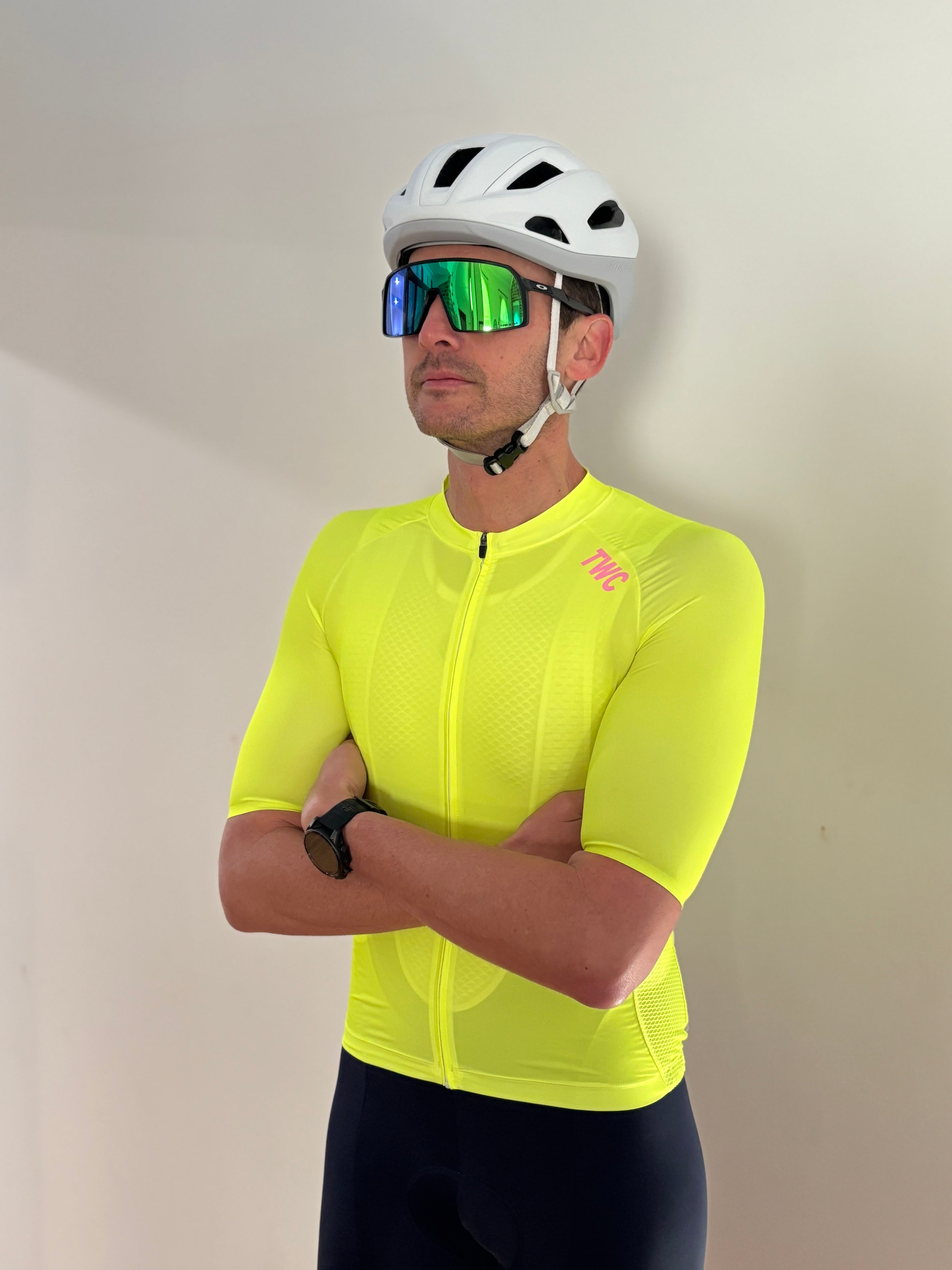 TWC Lightweight Jersey - Yellow Highlighter