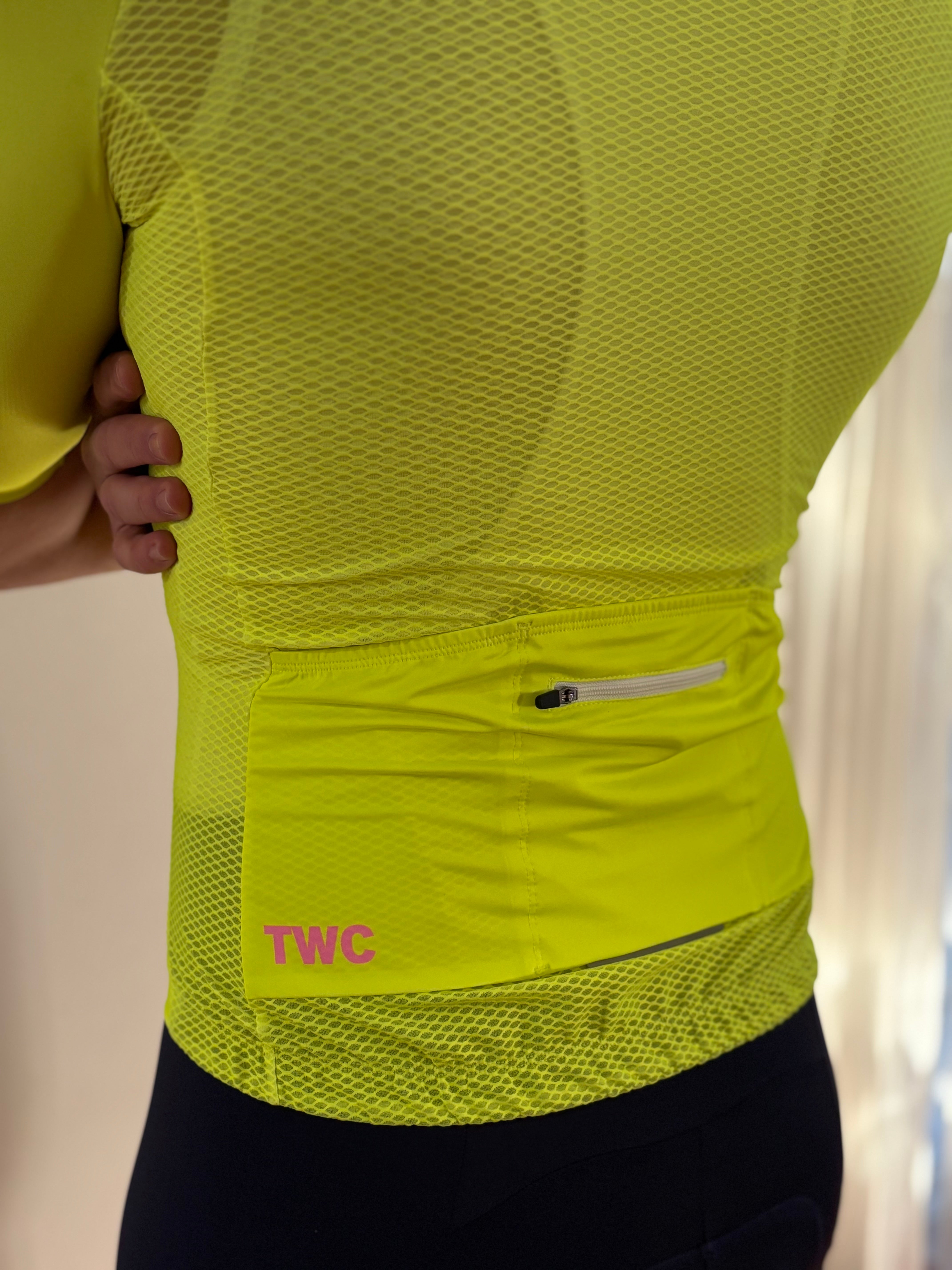 TWC Lightweight Jersey - Yellow Highlighter