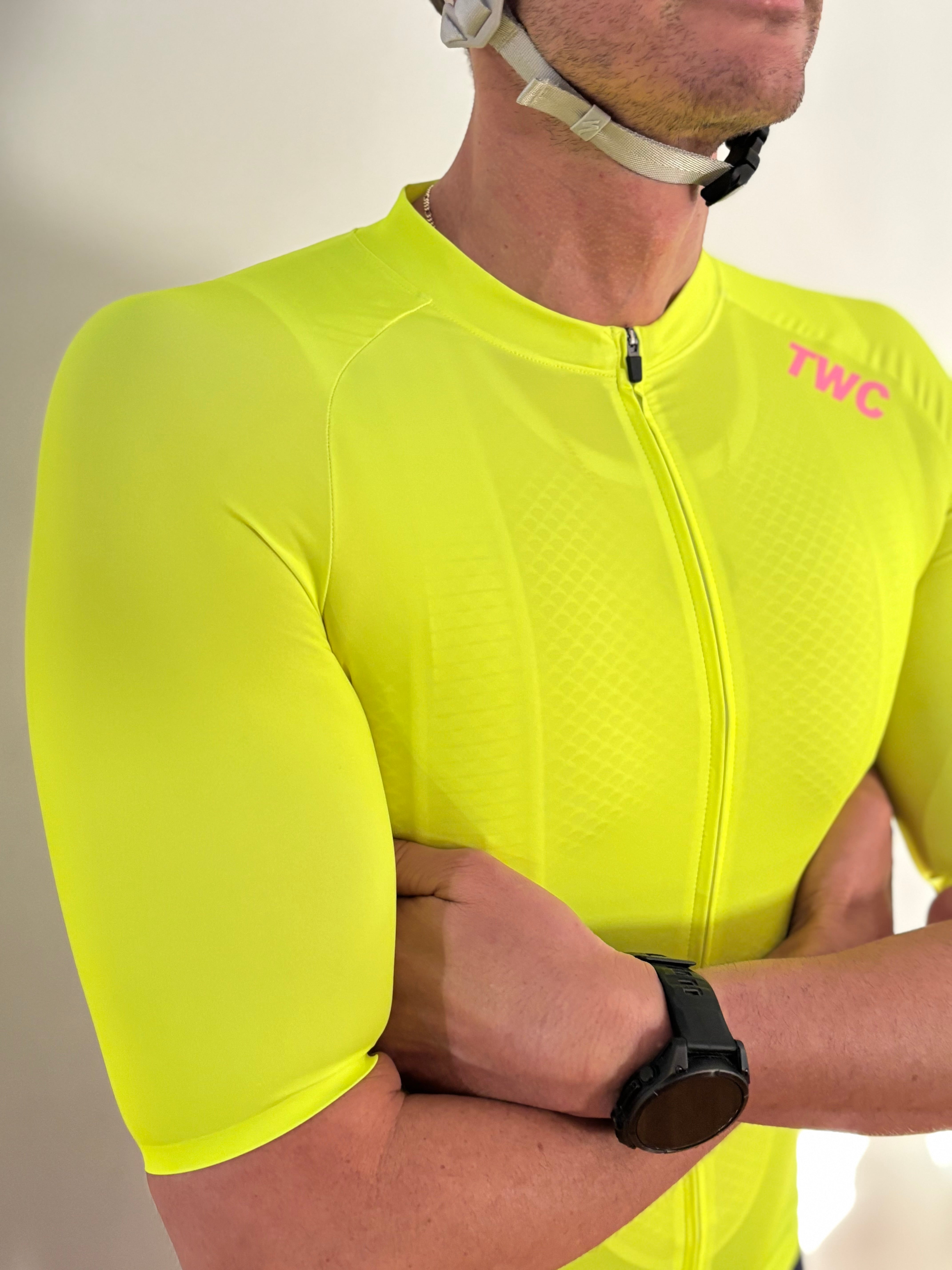 TWC Lightweight Jersey - Yellow Highlighter