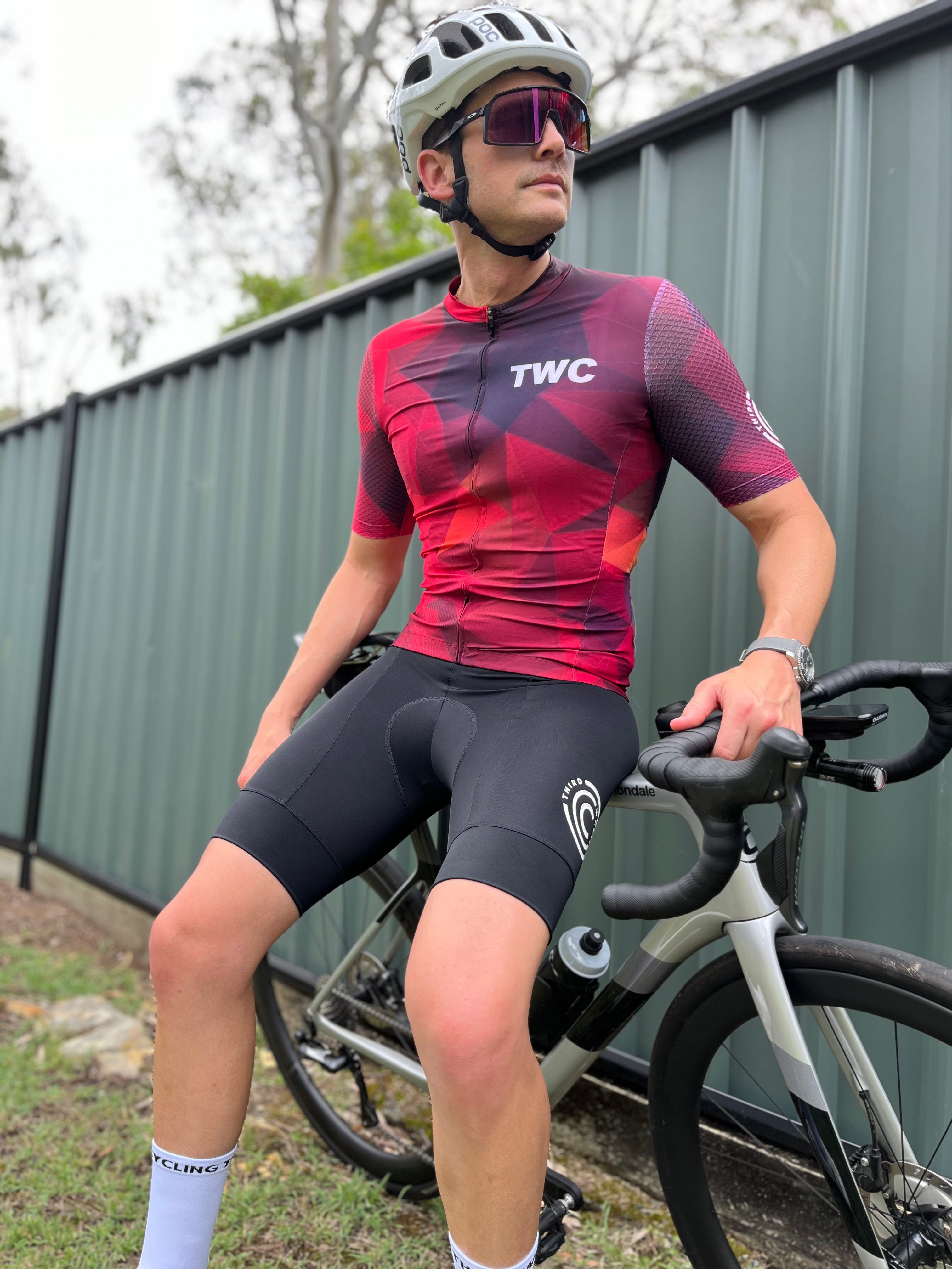 Fire Diamonds Premium Cycling Jersey