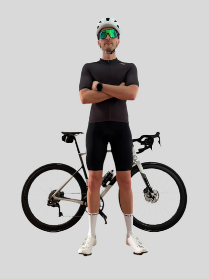 TWC Black Cycling Bib Shorts