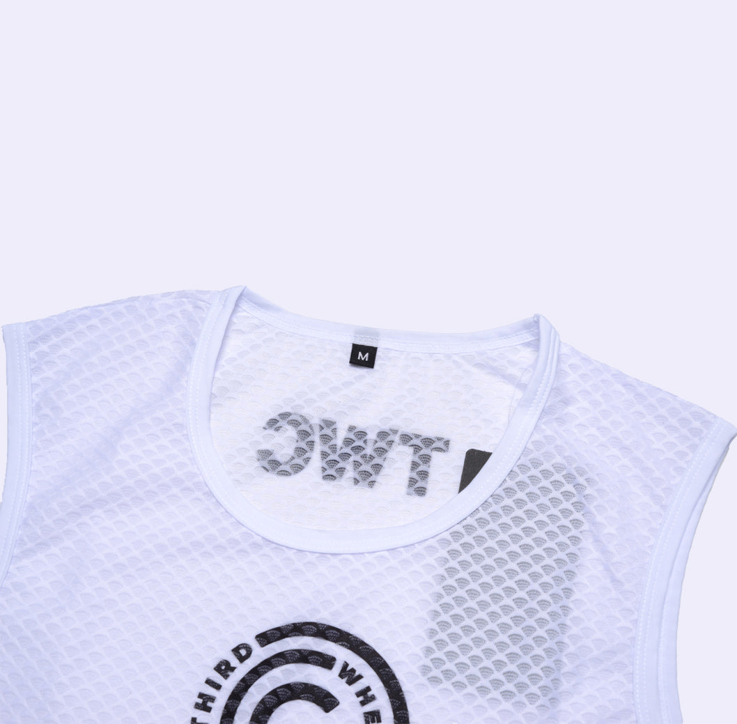 TWC White Cycling Base Layer