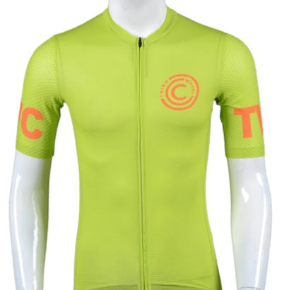 TWC Lime Cycling Jersey